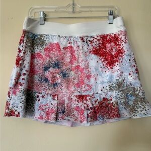 Chic Floral Women's Mini Skirt